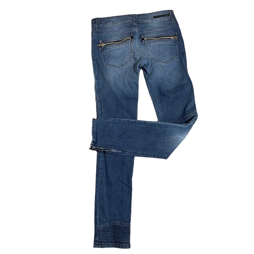 Rockstar Sushi Moto Jeans stretch skinny womens 28 - Picture 6 of 14